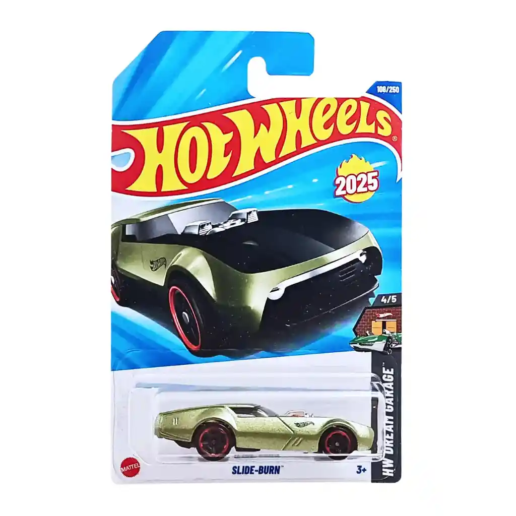 Juguete Carro Hot Wheels Original Slide-burn Hw Dream Garage