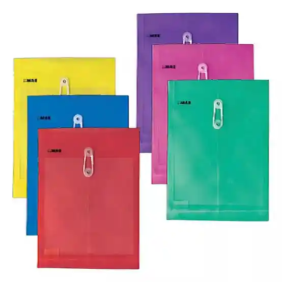 Carpeta Yoyo Sobre Tamaño Carta Colores