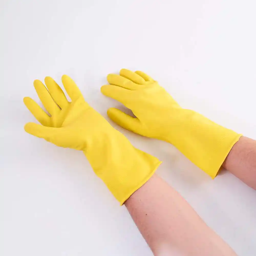 Guantes Visionario Domesticos S Amarillo Latex