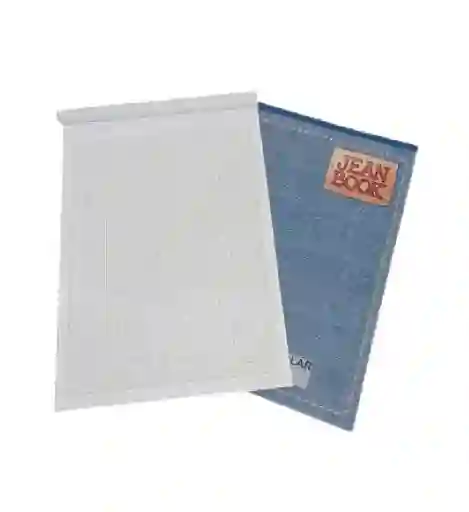 Block Papel Bond Oficio Cuadro Jean Book