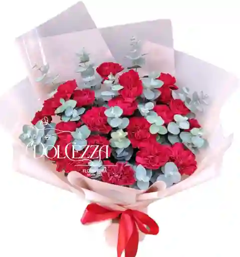 Flores Claveles Rojos