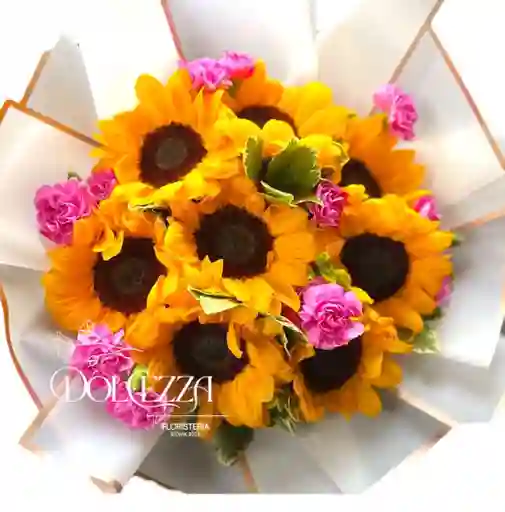 Flores Girasoles X7