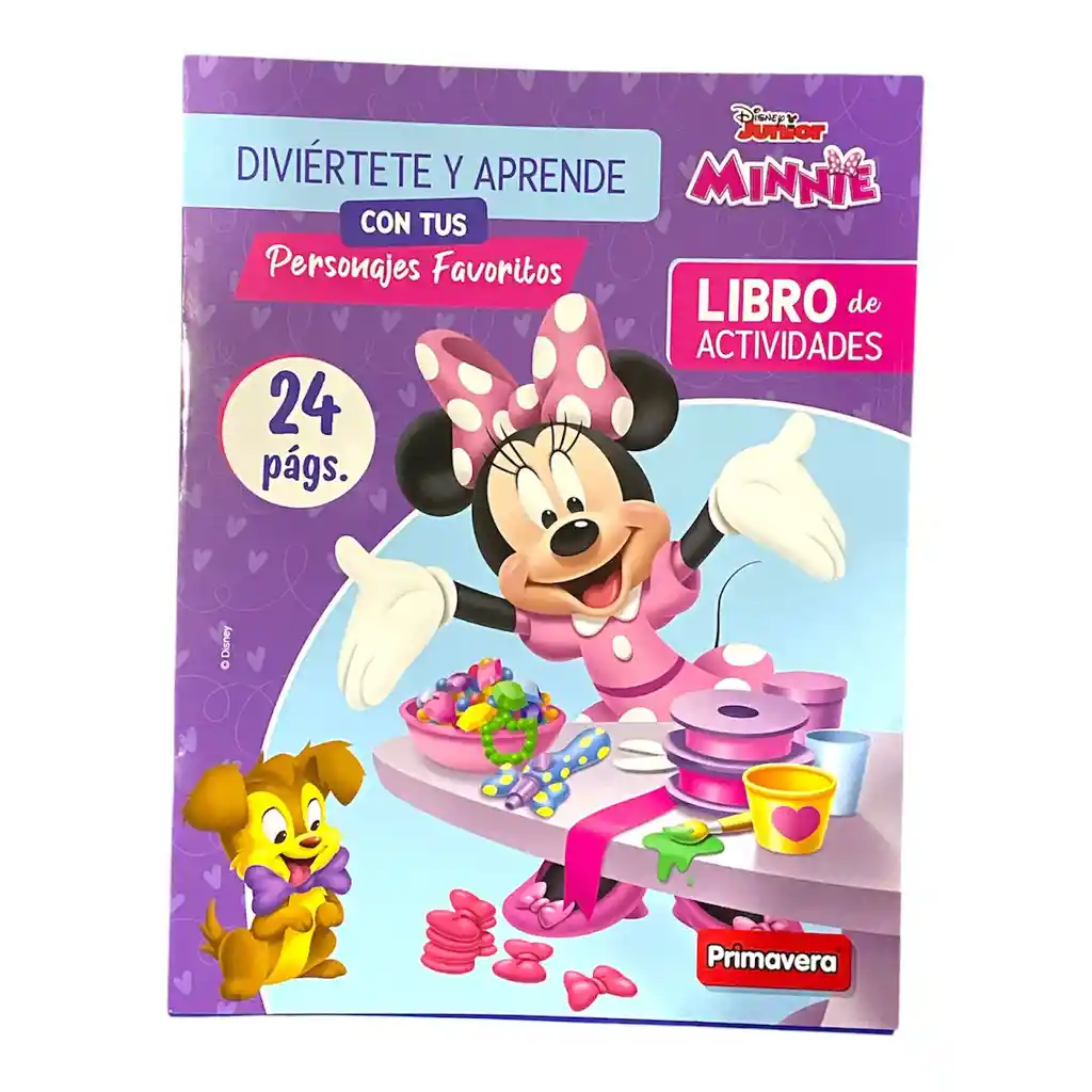Libro De Actividades Y Colorear La Casa De Minnie 24 Paginas