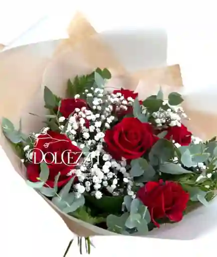 Flores Rosas Rojas Hermoso Detalle