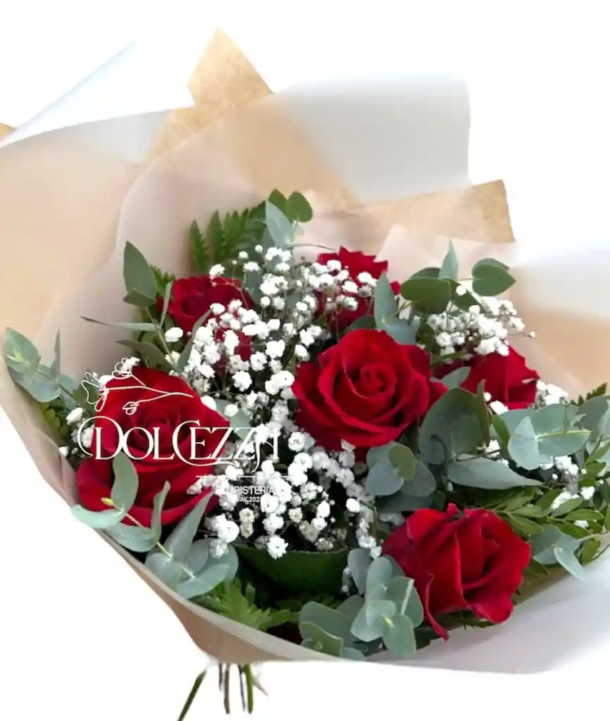 Flores Rosas Rojas Hermoso Detalle