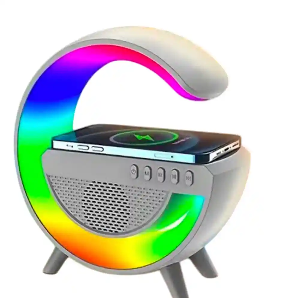 Lampara Y Parlante De Mesa De Noche