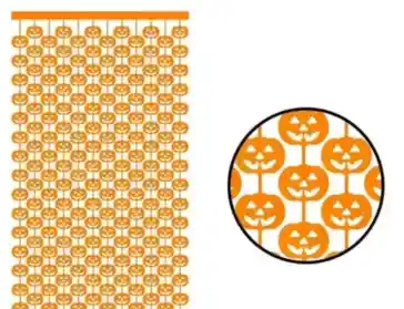 Cortina Halloween De Murcielagos