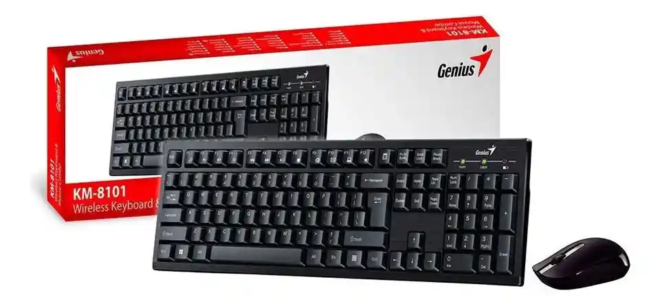 Combo Teclado Y Mouse Inalambrico Genius Km-8101