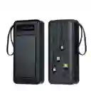 Power Bank Batería Solar Portátil Panel 20000mah Linterna Cm