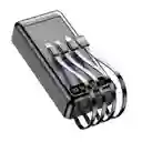 Power Bank Batería Solar Portátil Panel 20000mah Linterna Cm