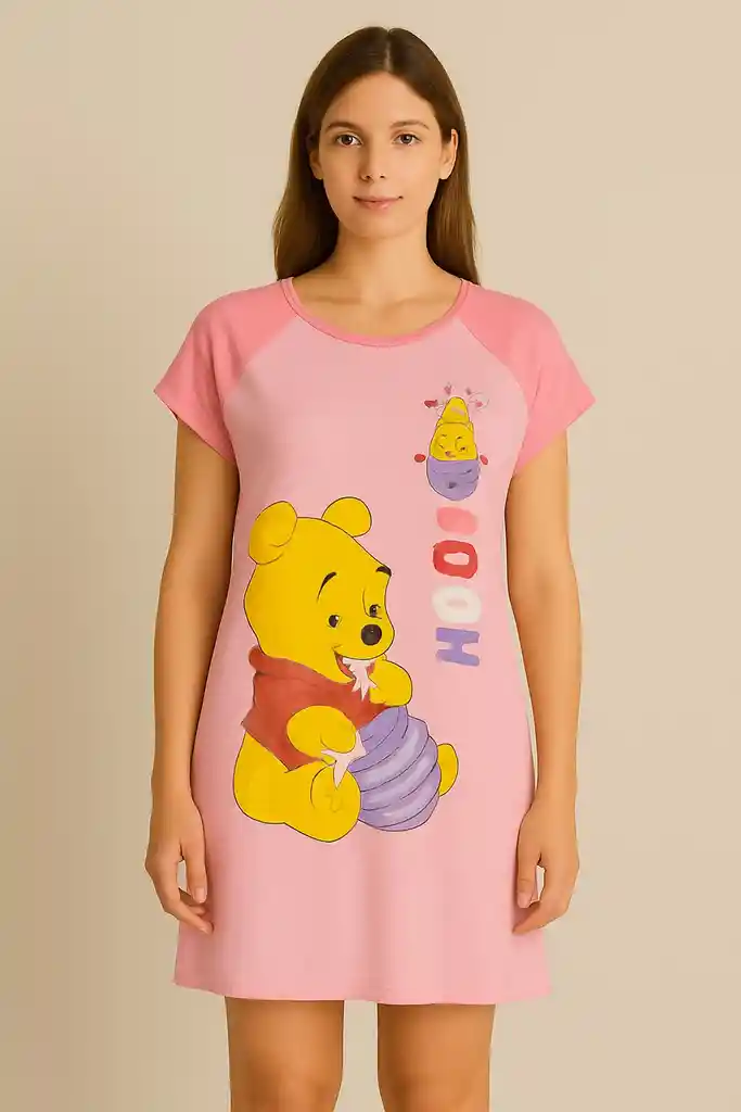 Conjunto De Pijama Estampada De Dos Piezas Talla Unica