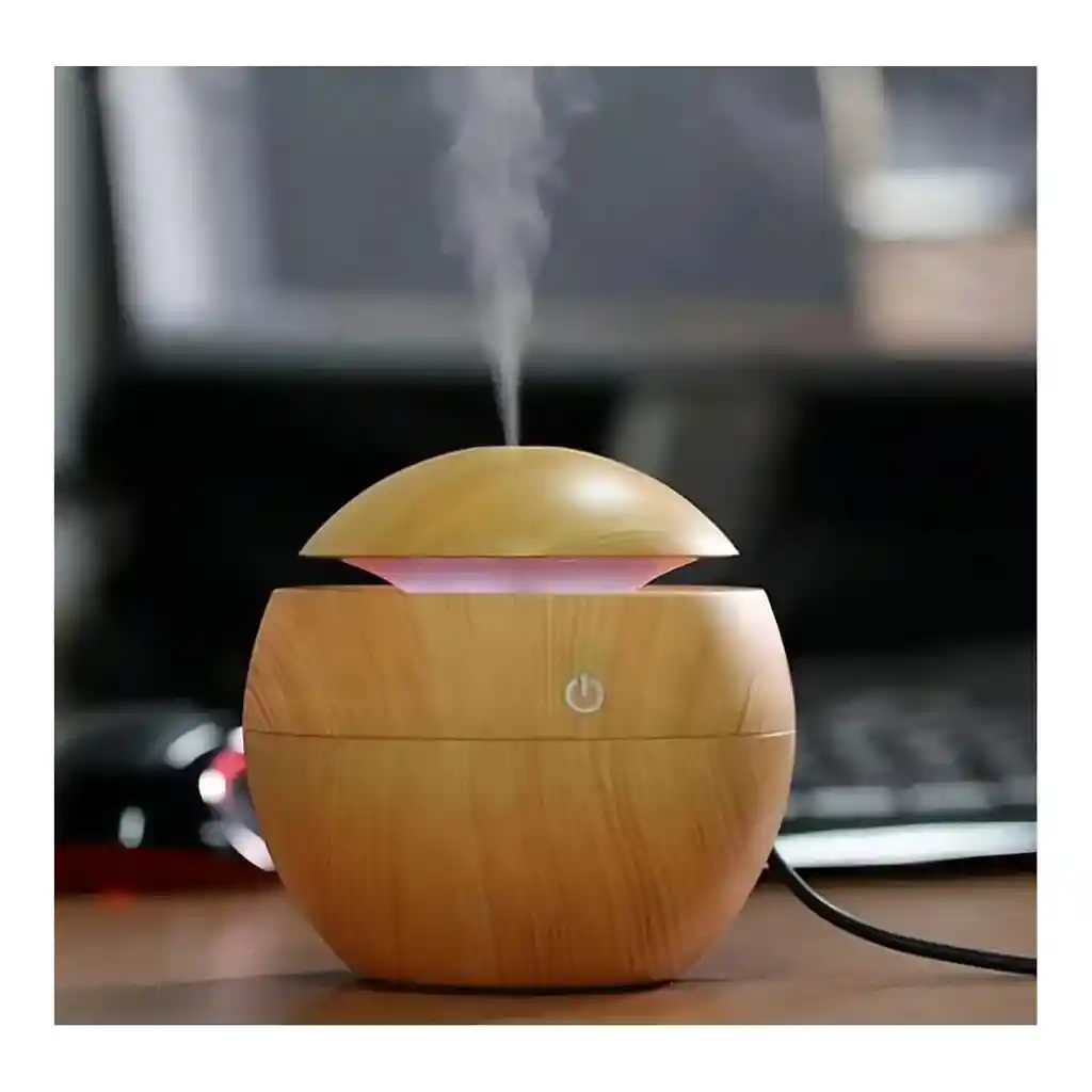Humificador De Aromas Mini Esfera Led De 200ml 828