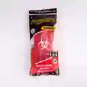 Guantes Visionario Biohazard C25 M Rojo Latex