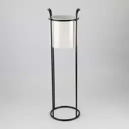 Matera Concepts Base Monocromia 20x70x20cm Blanco Hierro