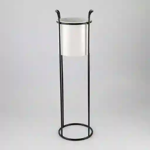 Matera Concepts Base Monocromia 20x70x20cm Blanco Hierro