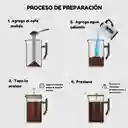 Prensa Francesa Vitto Acero Inoxidable Double Wall 1l