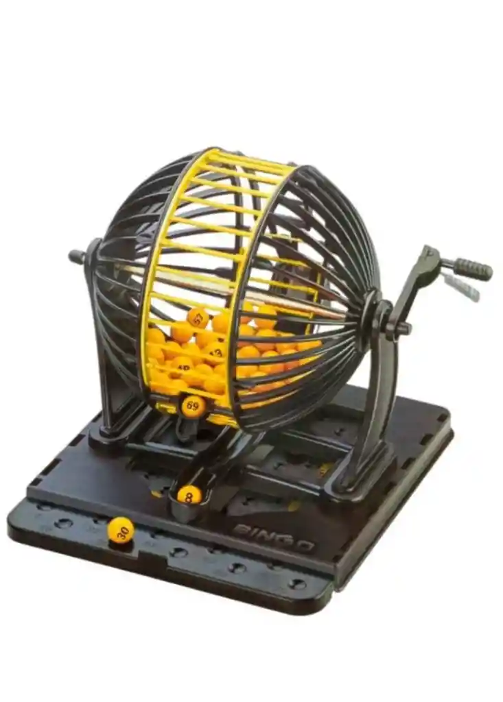 Bingo Plástico Juego Familiar – Juego Clásico Completo