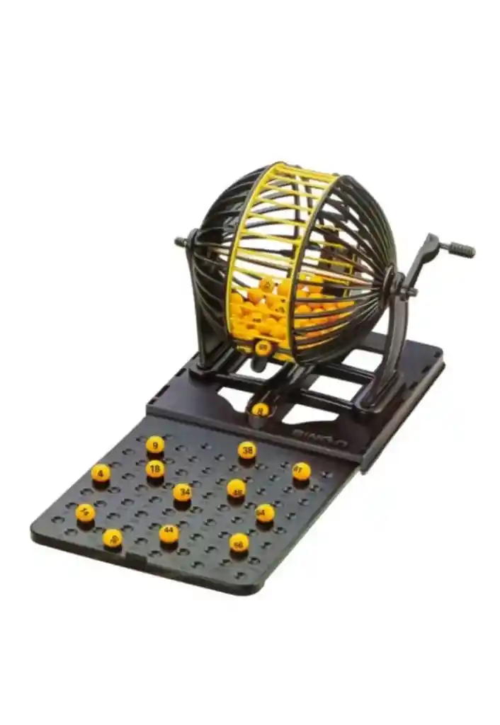 Bingo Plástico Juego Familiar – Juego Clásico Completo