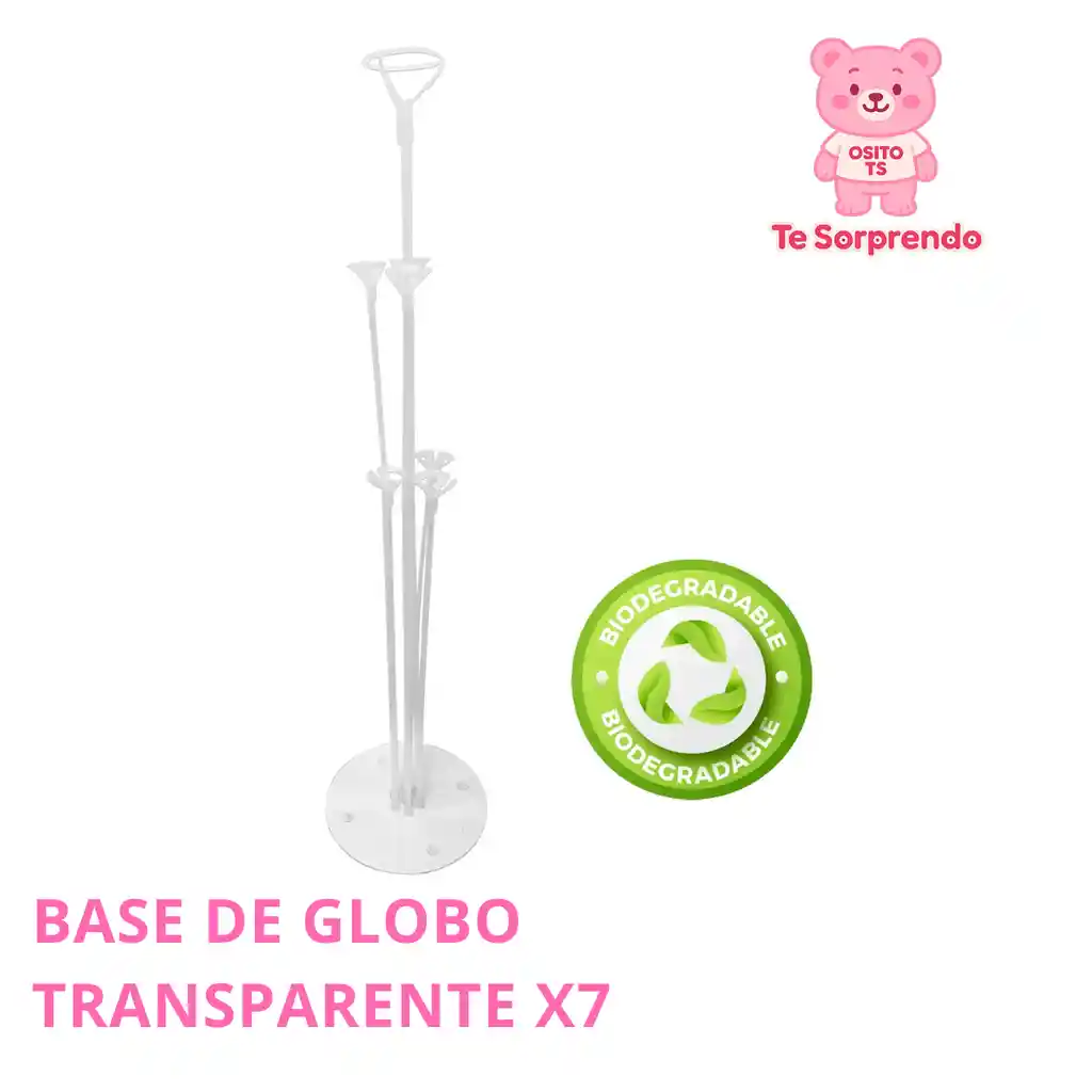 Base De Globos 7 Puestos