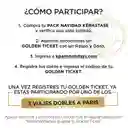 Pack Navidad Para Controlar Cabello Indisciplinado (anti Frizz) Discipline Kérastase + Golden Ticket Concurso Viaje A Paris + Obsequio Cosmetiquera