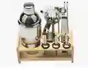 Set Bartender Kit Coctelera Vaso Shaker Preparar Bebibas X12
