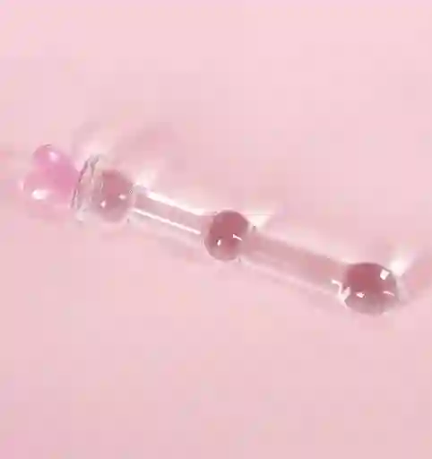 Dildo Consolador De Cristal 16cm Plug Anal De Vidrio Estimulador Anal Y Vaginal Bolas Anales Juegos Eroticos Bdsm Sado Dilatador Anal