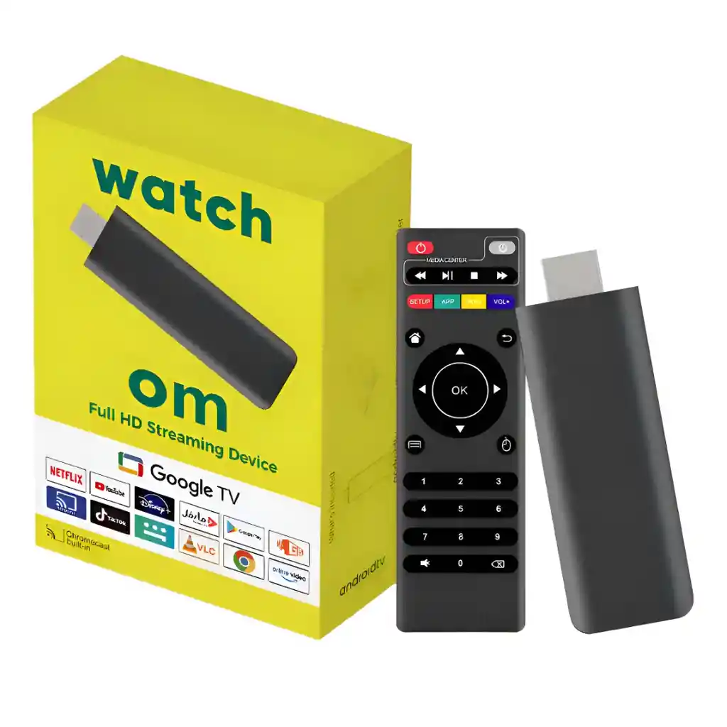Convertidor Smart Tv Watch Om Hd Streaming Tv Stick + App De Pelis