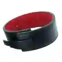 Cinturon Cuero Pesas Gym Powerlifting Hebilla Palanca Negro