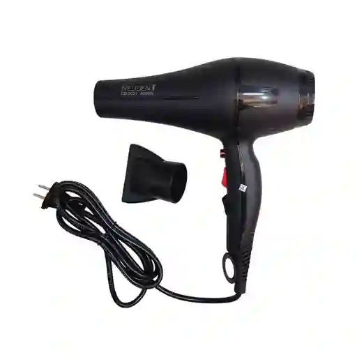 Secador Para Cabello De 5000 W Rd-2021 Redden Negro Mate