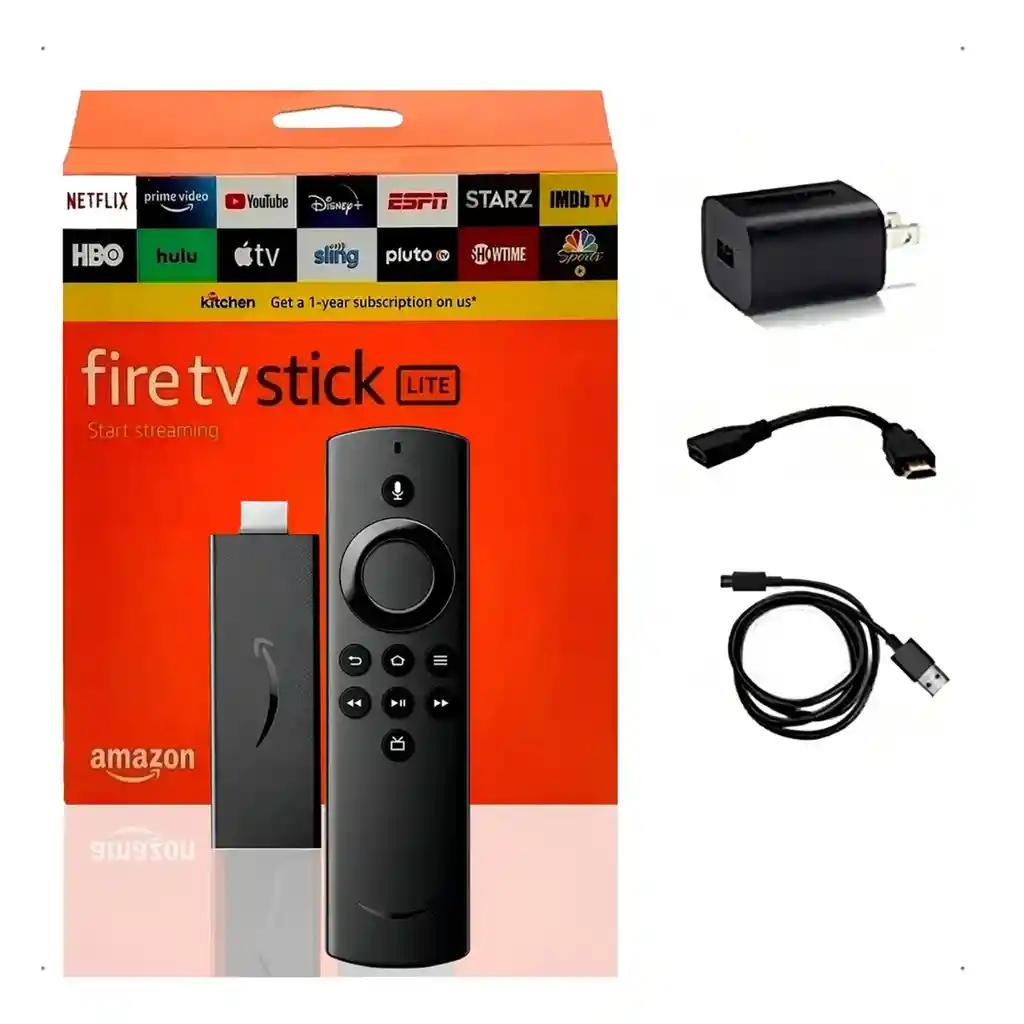 Convertidor Smart Tv Amazon Fire Tv Stick Lite 2da Gen 8gb