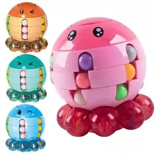 Rompecabezas Juego Diseño Pulpo