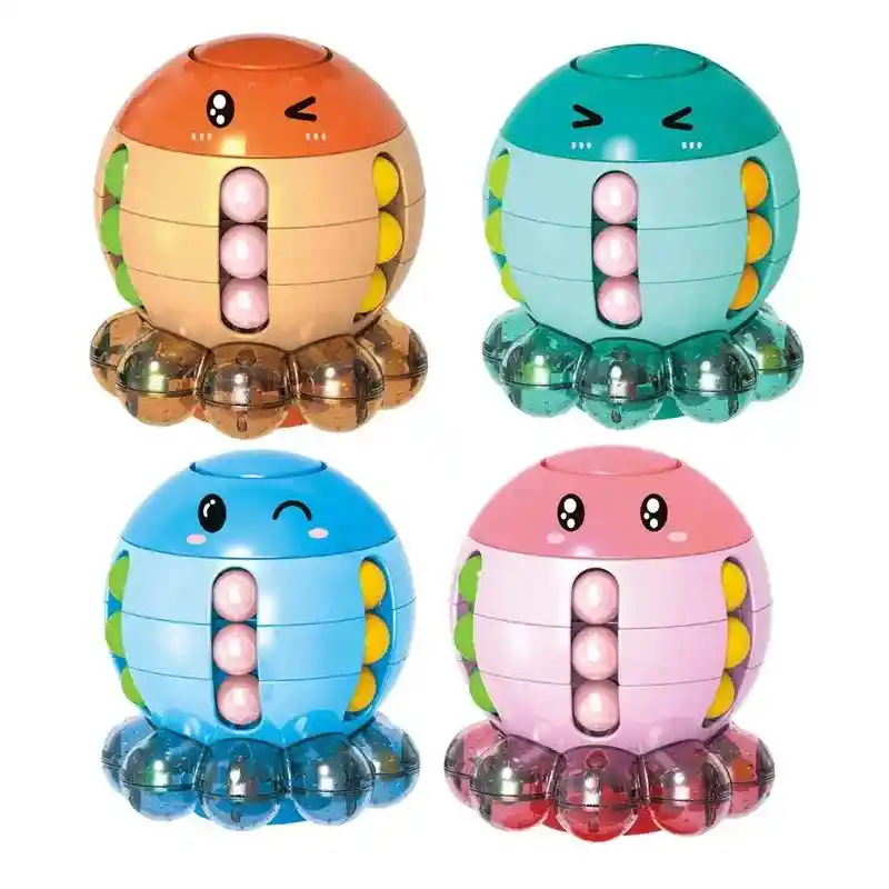 Rompecabezas Juego Diseño Pulpo