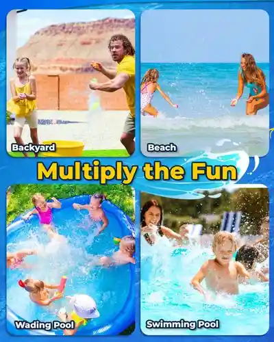 Bolas De Agua Magnética Reutilizables X6