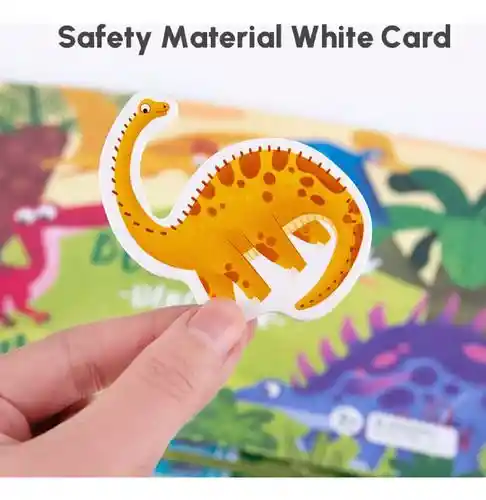 Libro De Aprendizaje Ingles Busy Book Montessori Didáctico