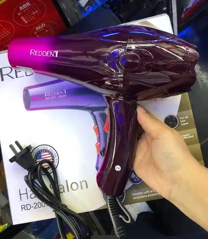 Secador Para Cabello De 3000 W Rd-2007 Redden Morado