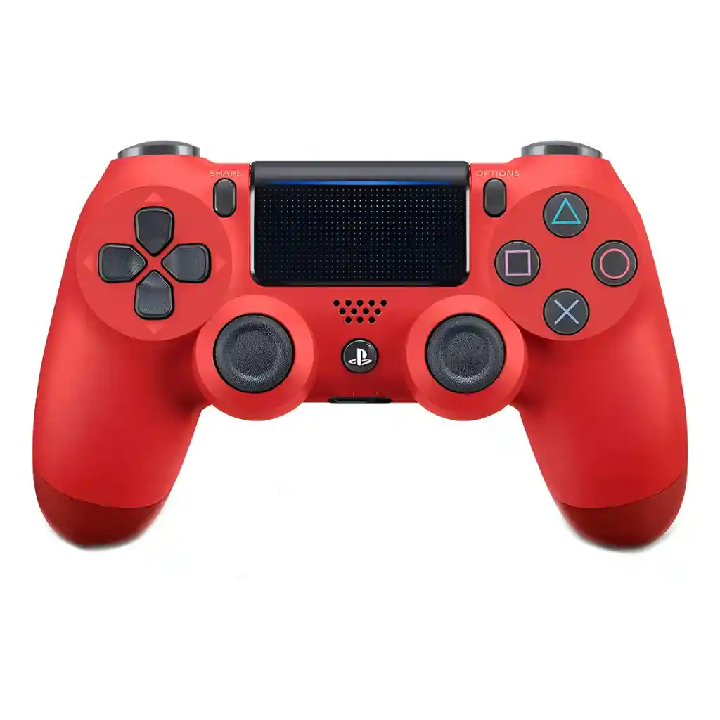 Control Joystick Inalámbrico Playstation Dualshock 4 Ps4 Jet Rojo