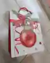 Bolsa De Regalo Navidad Bola De Navidad Roja Mediana 32 Cm X 25 Cm