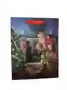 Bolsa De Regalo Navidad Papa Noel Chimenea Mediana 32 Cm X 25 Cm