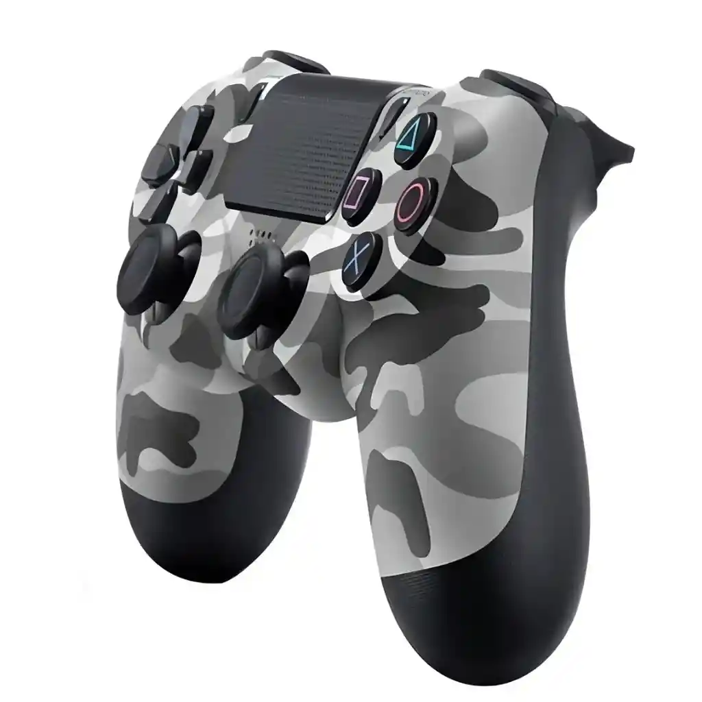 Control Joystick Inalámbrico Playstation Dualshock 4 Ps4 Jet Gray Militar Edition