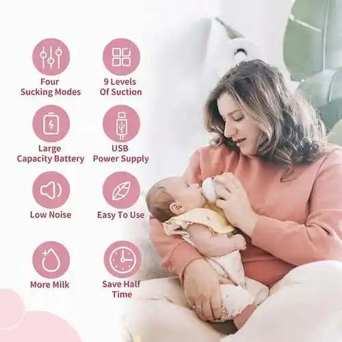 Extractor De Leche Inalambrico Portatil Tira Leche Electrico