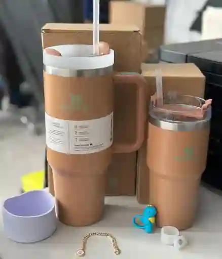 Combo Termo Stanley Duo Con Accesorios