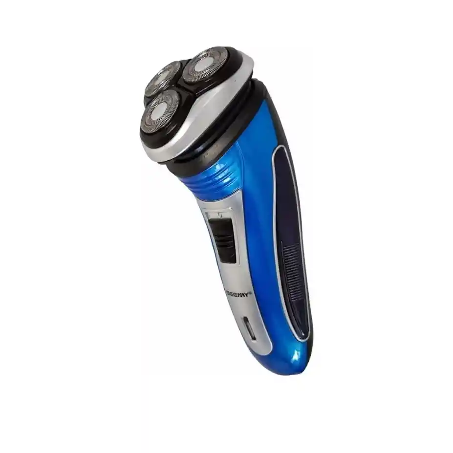 Maquina De Afeitar Azul Geemy Gm-7090