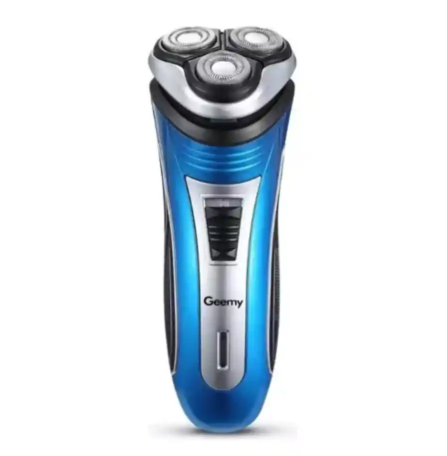 Maquina De Afeitar Azul Geemy Gm-7090