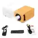 Mini Proyector Led Portátil Bluemos 1080p Yg300 Hdmi Color Amarillo