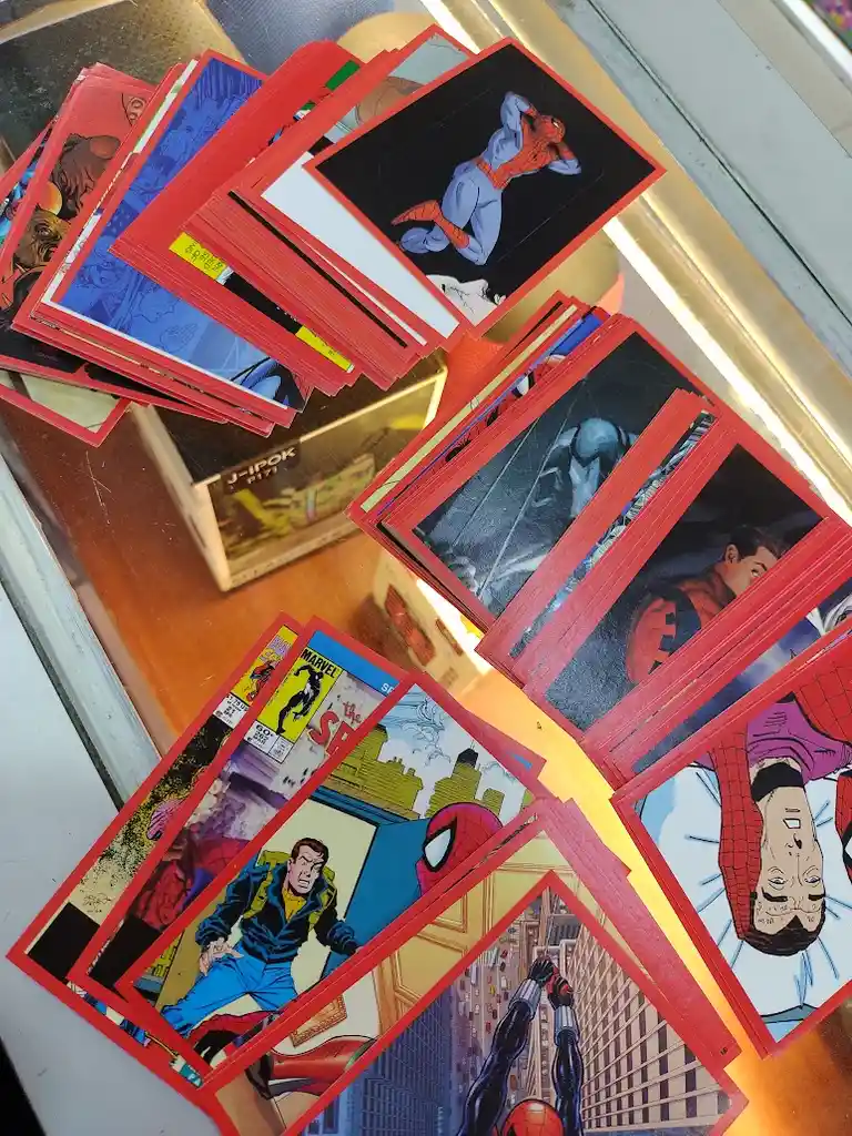 10 Láminas Stickers De Spiderman Variadas Panini Borde Rojo