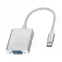 Adaptador Usb Tipo Type C 3.1 A Vga Color Blanco
