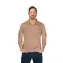 Camiseta Polo Slim Fit Café