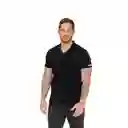 Camiseta Polo Slim Fit Negra