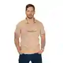 Camiseta Polo Slim Fit Café