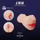 Masturbador Realista 3 En 1 Livia Camtoyz